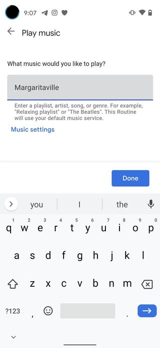Create Google Assistant Routine Step 11