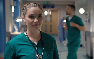Casualty - Doctor Alicia Monroe has a major life decision to make this week - remain or leave?