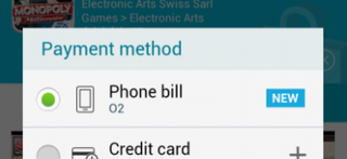 O2 customers can charge their app purchases to their phone bill when shopping on the Samsung Apps store.