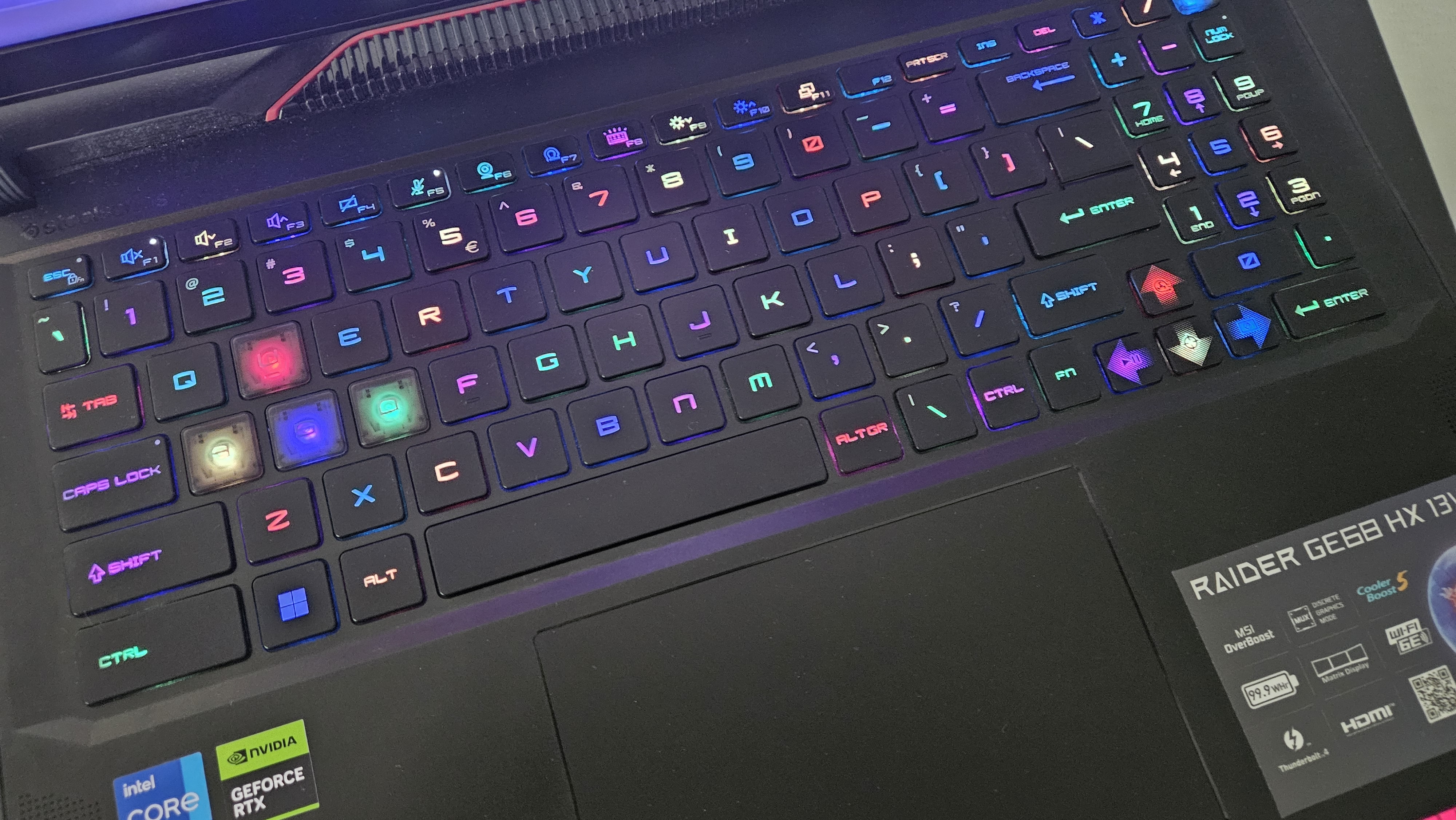 MSI Raider GE68HX