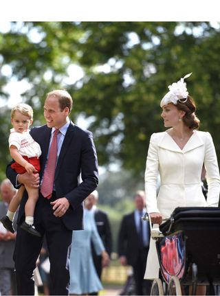 Princess Charlotte's christening, 2015