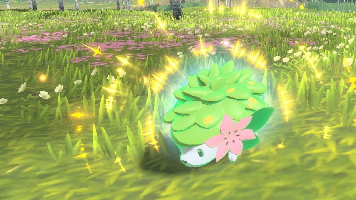 Shaymin Pokemon Legends Arceus Cropped