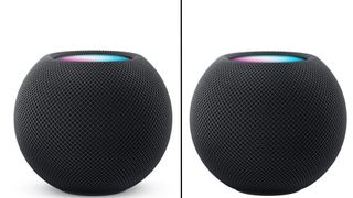 Apple Homepod Mini Space Gray and Midnight