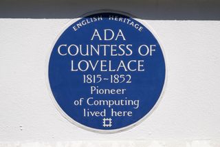 Ada Lovelace placard