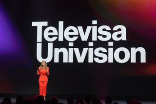 Donna Speciale at TelevisaUnivision upfront presentation