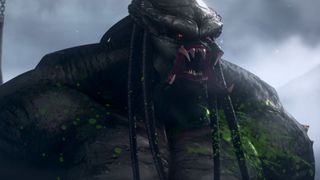 The Yautja in Dan Trachtenberg's animated movie Predator: Killer of Killers