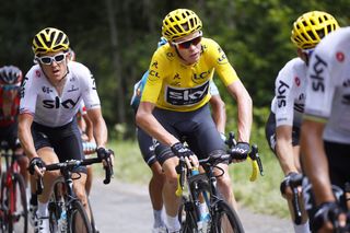 Geraint Thomas sticking to Chris Froome