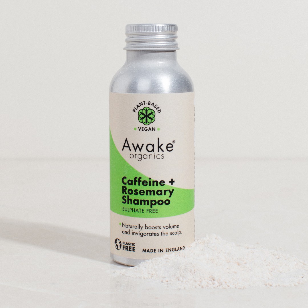 Awake Organics Caffeine + Rosemary Shampoo Powder