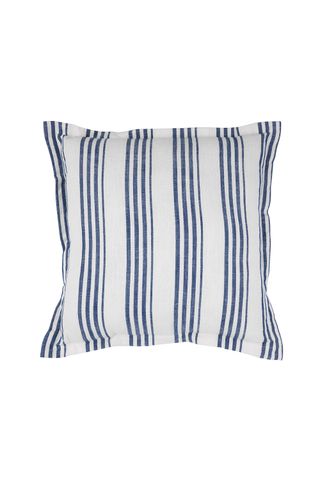 Chambray Stripe Cushion, £14