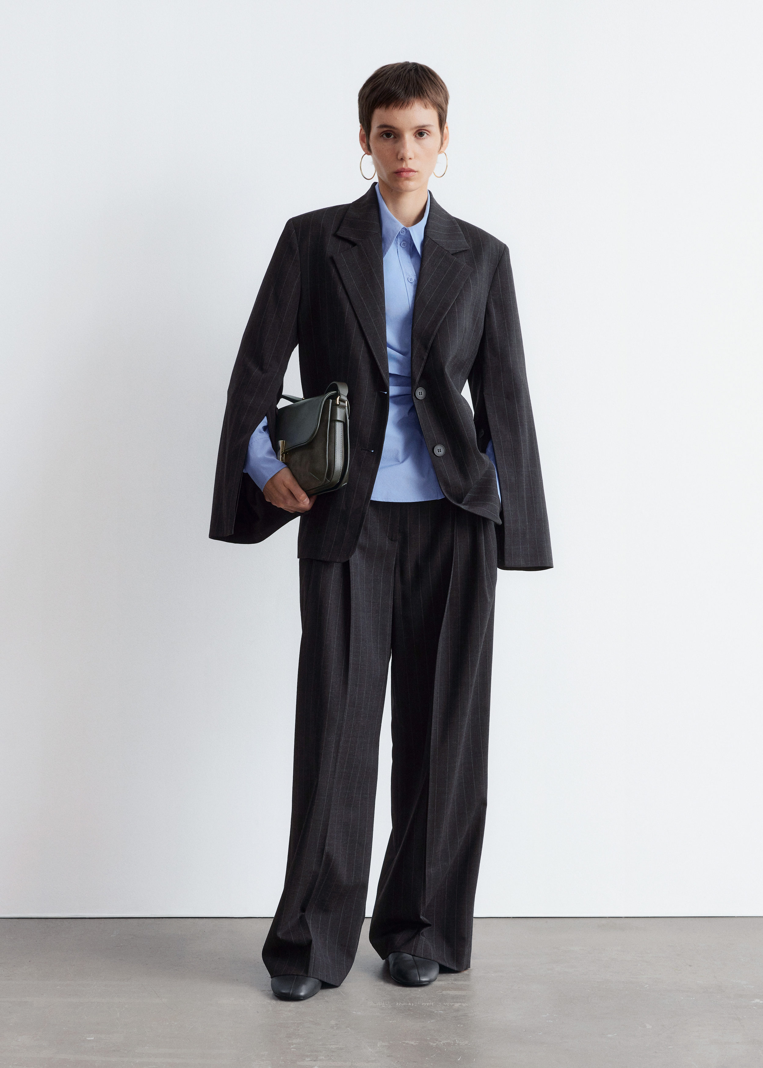 Single-Breasted Wool Blazer