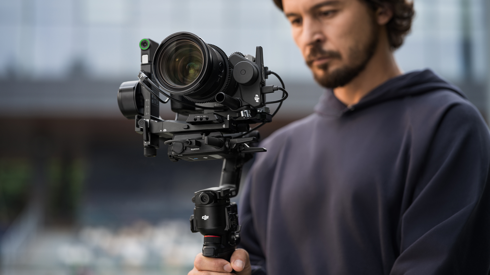 DJI RS 5 gimbal detail shot