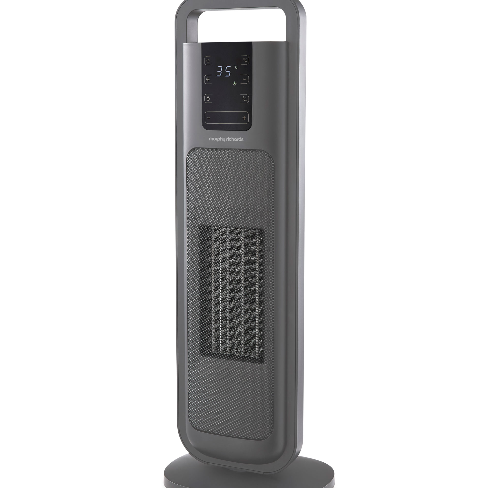 HeatFlux Ultra Thin 2kw Ceramic Tower Fan Heater with Remote Control