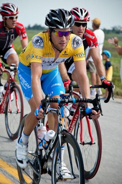 Dave Zabriskie (Garmin) stayed calm and collected all day.