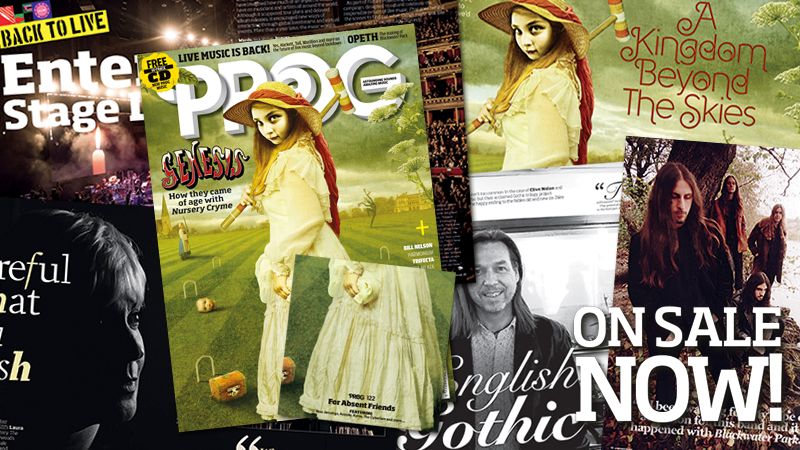 Nursery Cryme at 50! Genesis grace the cover of the new issue of Prog, on sale now!