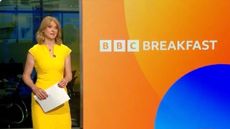 Rachel Burden hosting BBC Breakfast