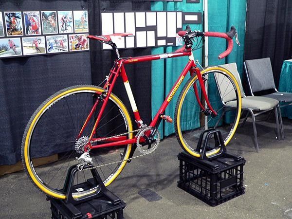 Richard Sachs is renowned for his road framesets, but his cyclocross framesets are equally stunning. Moreover, Sachs is even the current frame sponsor of the Richard Sachs/Connecticut Yankee Bicycle Club cyclocross team.
