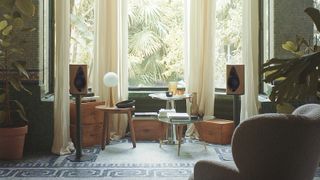 Sonus Faber Duetto in a beautiful living room, in Italy
