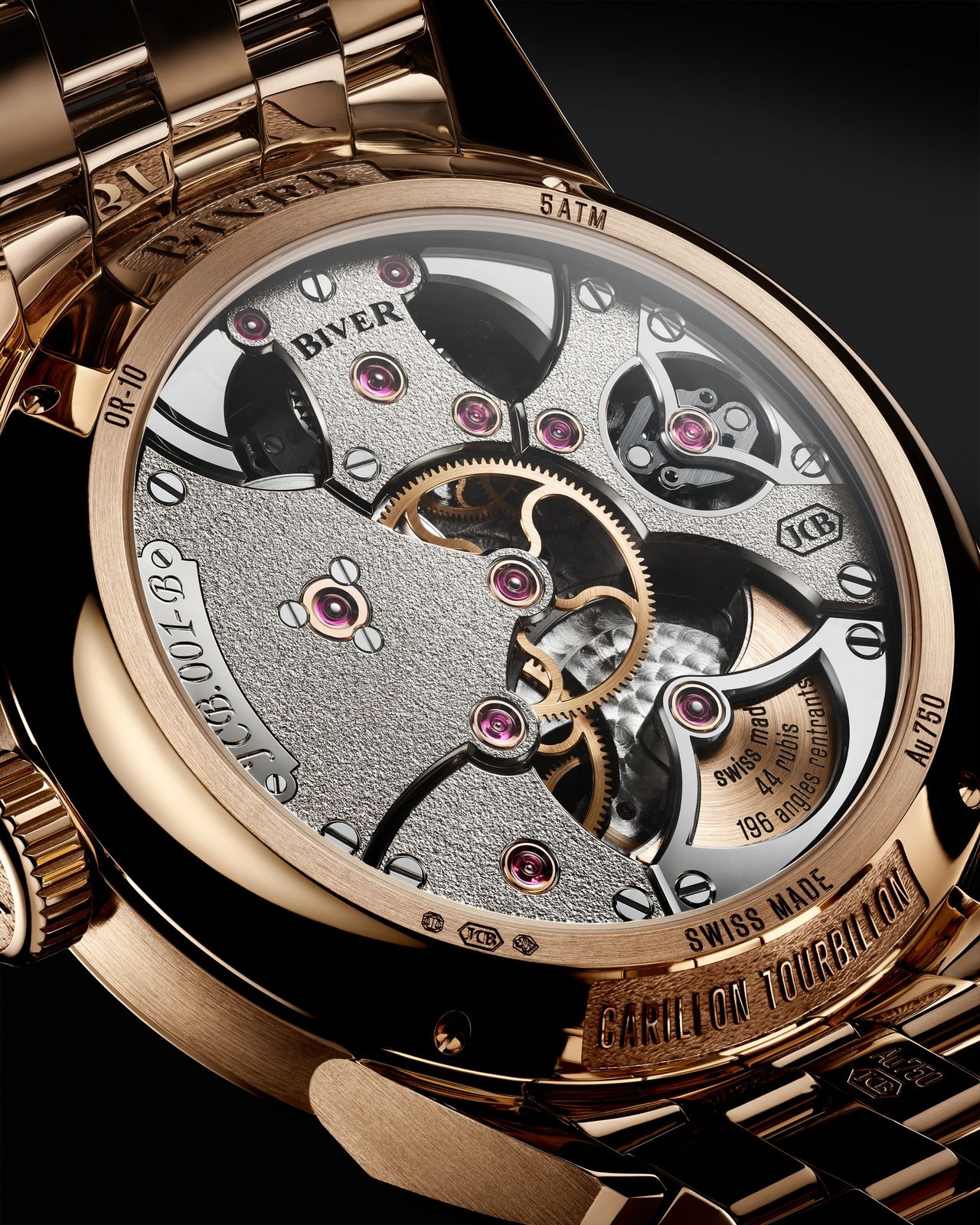 Biver Carillon Tourbillon Desert Rose