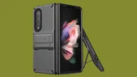 best samsung galaxy z fold 3 cases: VRS Galaxy Z Fold 3 QuickStand Pro 
