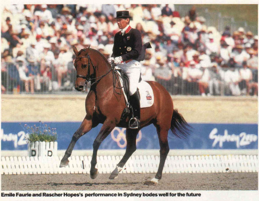 Emile Faurie Rascher Hopes Sydney Olympics 2020