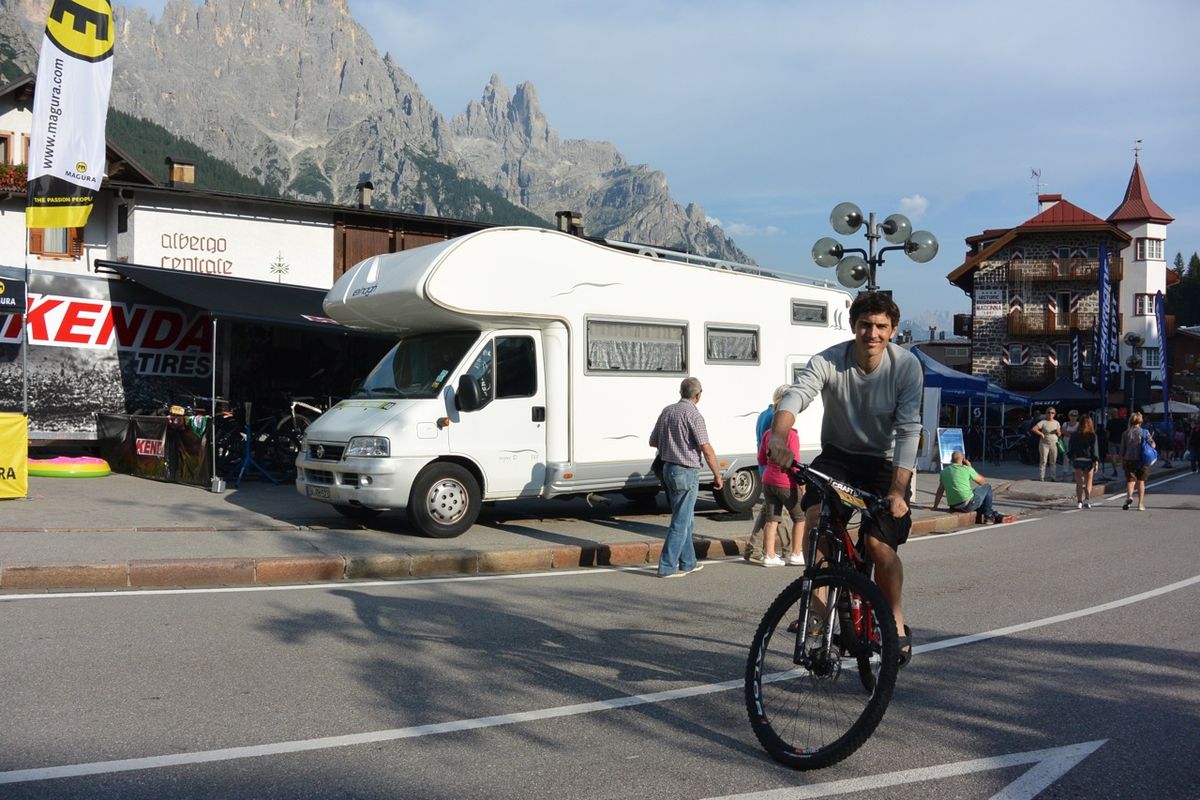 before the big storm on day 4 hit San Martino di Castrozzi