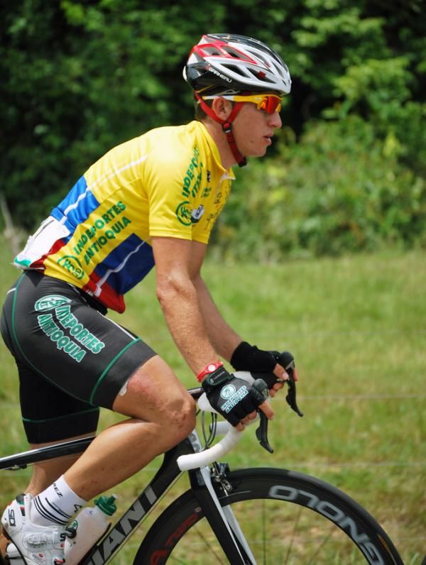 Sergio Luis Henao looked composed during the 10th stage