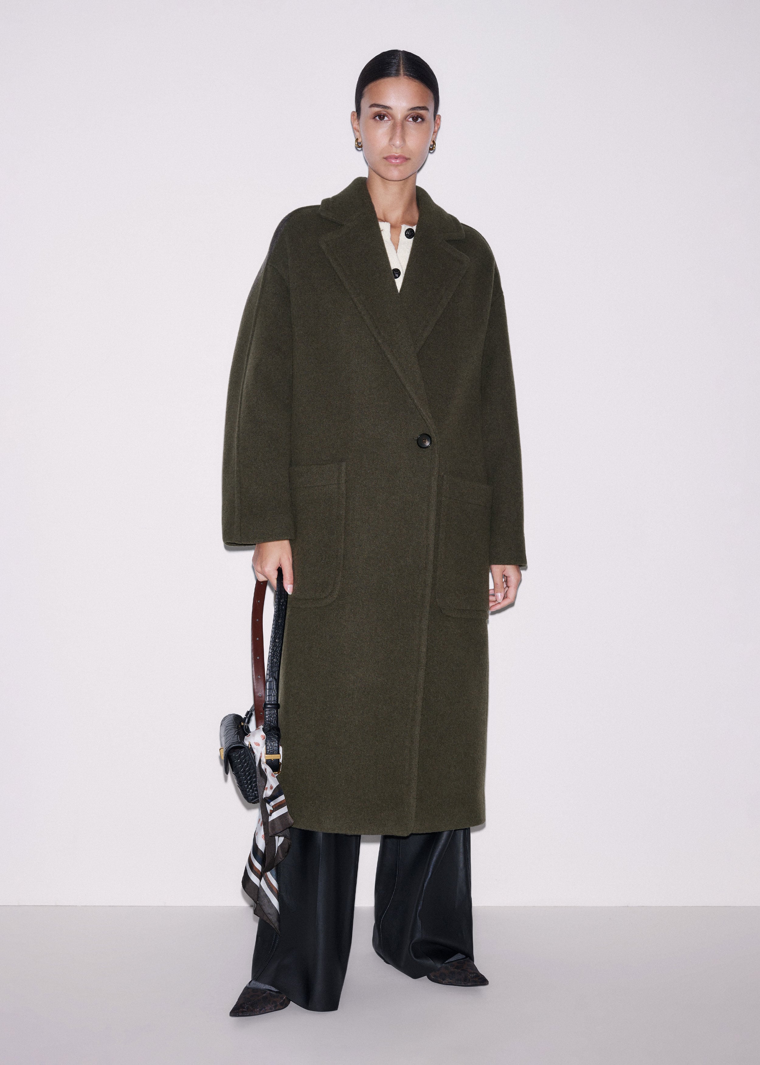 Cocoon Coat + Belt