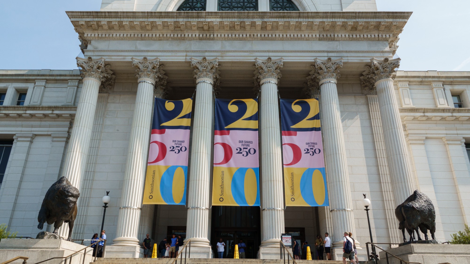 The Smithsonian National Museum of Natural History is seen on July 15, 2026 in Washington, DC