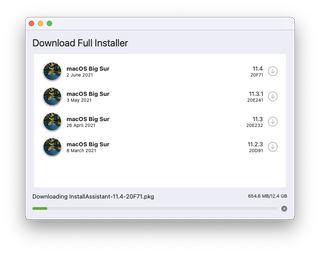 Macos Big Sur Downloader Screenshot