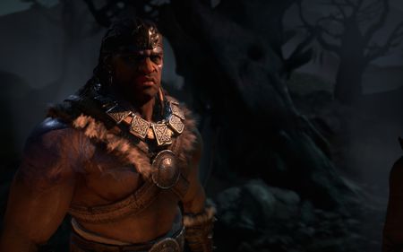 Diablo 4 Barbarian character