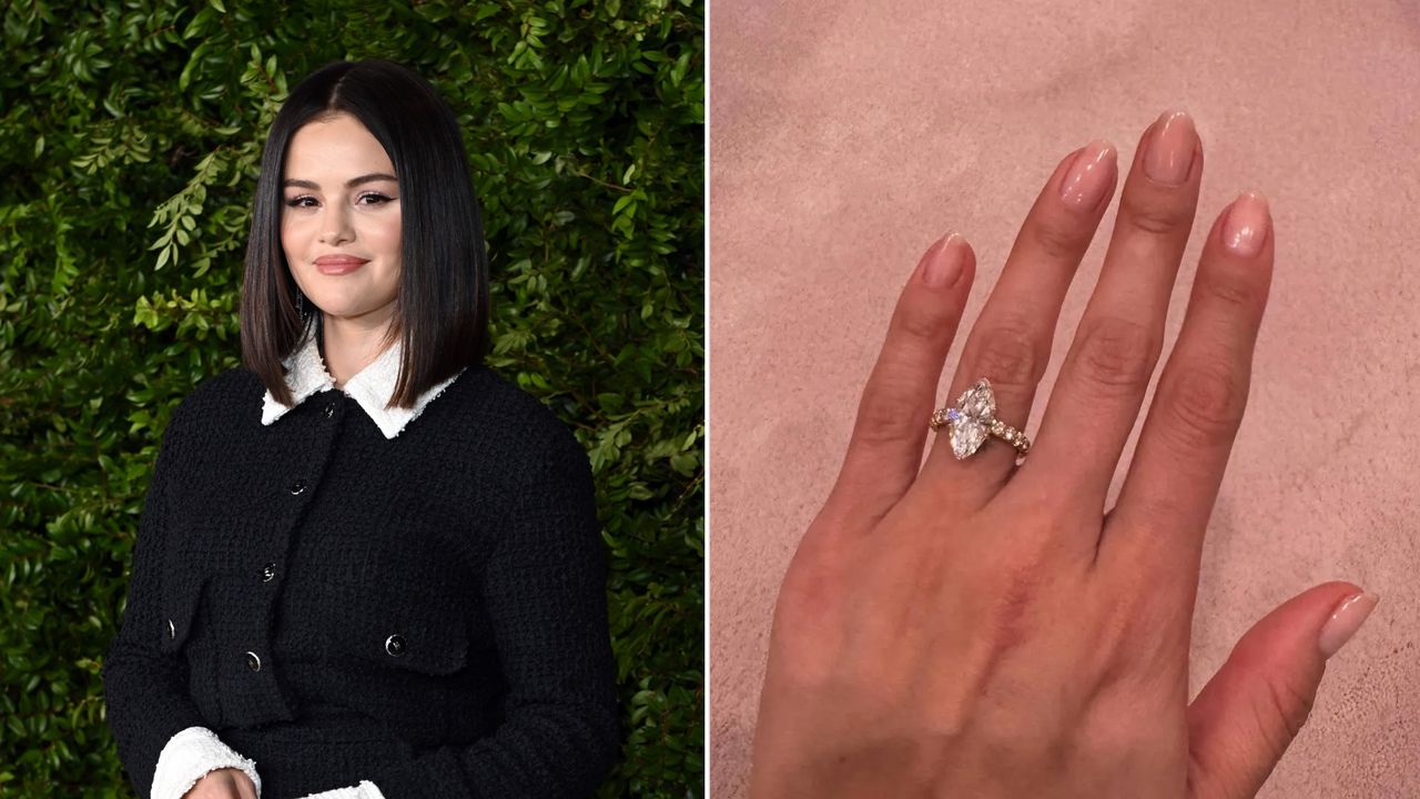 Selena Gomez's Marquise Engagement Ring Has a High Value | Marie Claire