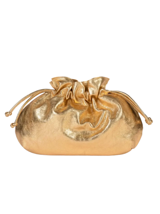 PENELOPE CHILVERS, Puffball Leather Clutch