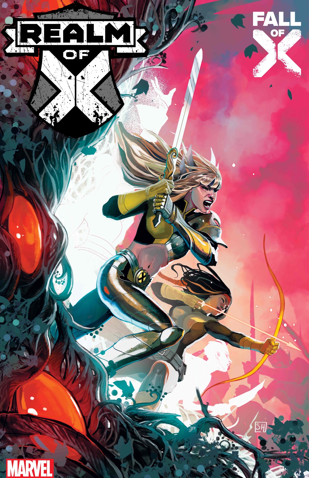 Arte de portada de Reino de X # 1