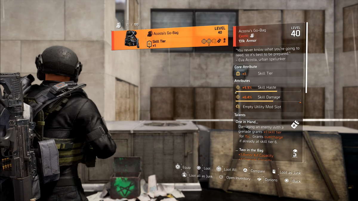 The Division 2 Exotics guide Complete list of all Exotics in The