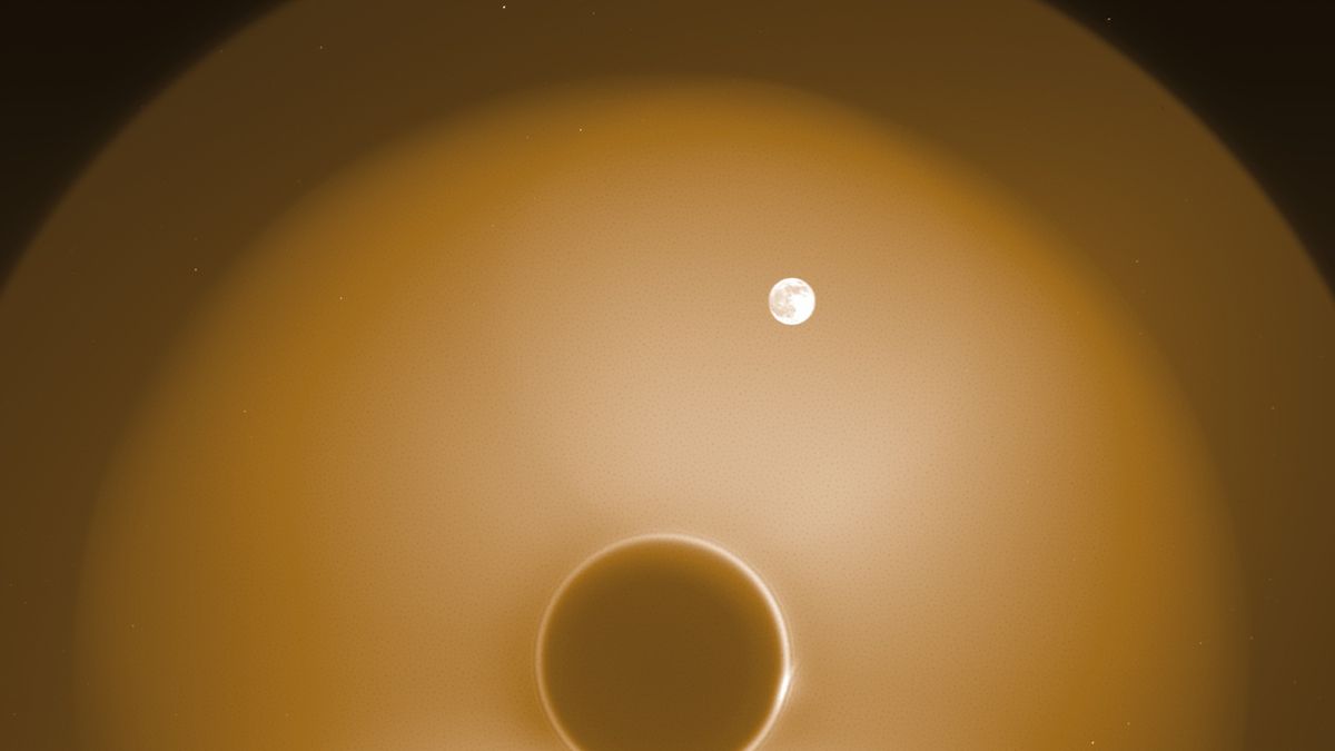NASA spacecraft snaps eerie image of eclipsed sun with an extra moon overhead. What's going on?