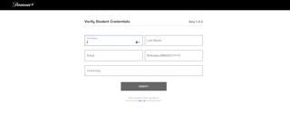 Paramount Plus student discount steps