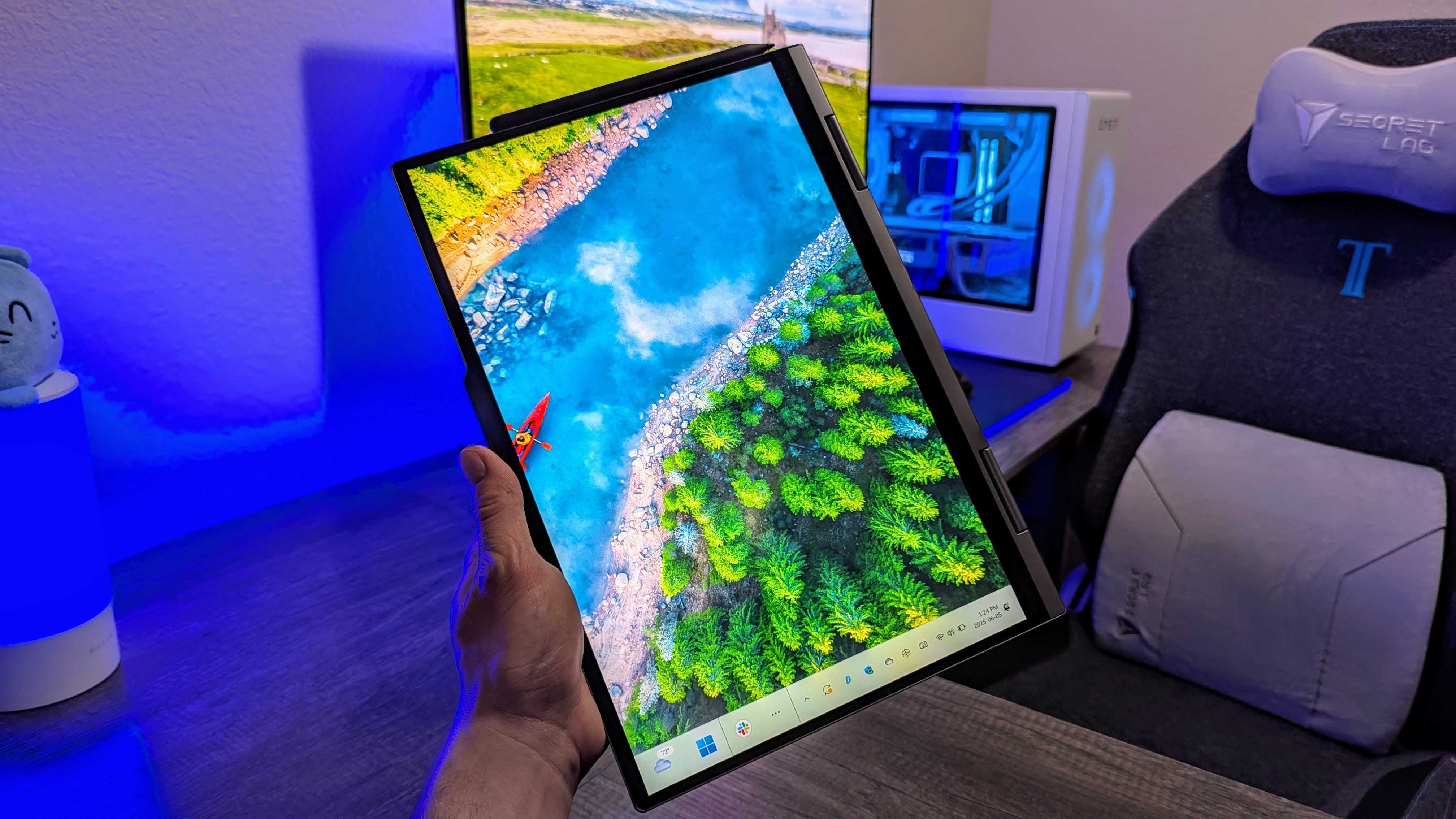 Image of the Lenovo ThinkPad X1 2-in-1 (Gen 10) Aura Edition.