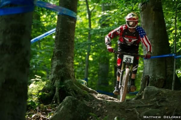 Neko Mulally (Trek World Racing) in action