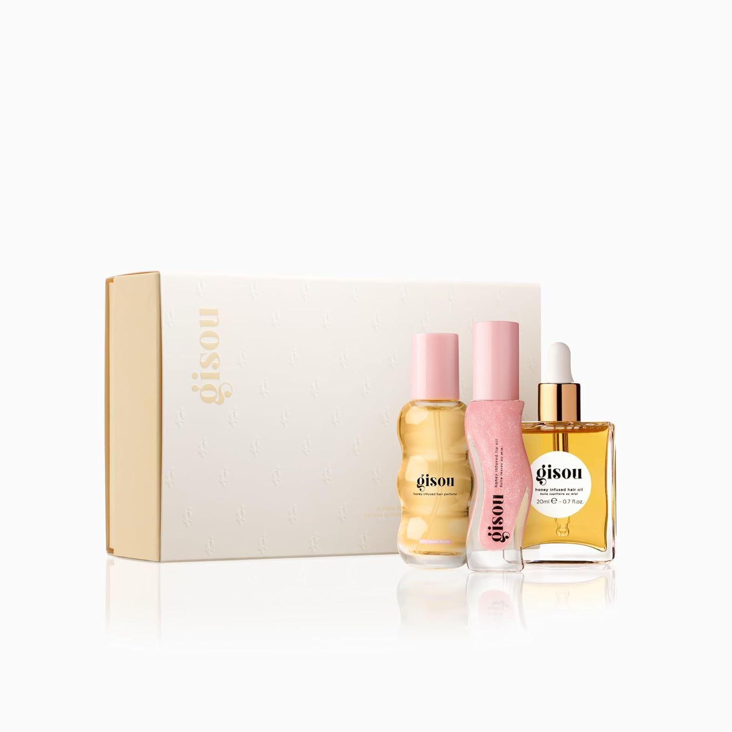 Gisou, Honey Gloss on the Go Travel Set