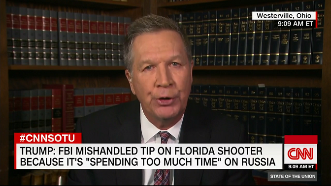 Ohio Gov. John Kasich on CNN