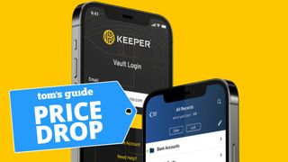 Keeper app shown on iPhones