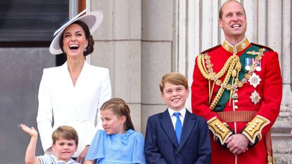 Prince Louis Kate Middleton trooping the colour