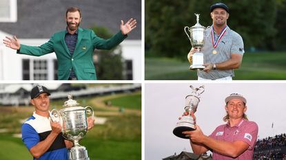 Dustin Johnson, Bryson DeChambeau, Brooks Koepka and Cameron Smith are all recent Major winners now signed with LIV Golf