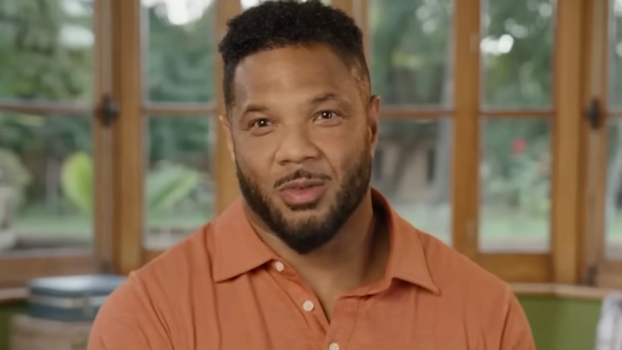 Rick explaining his situation with Trisha