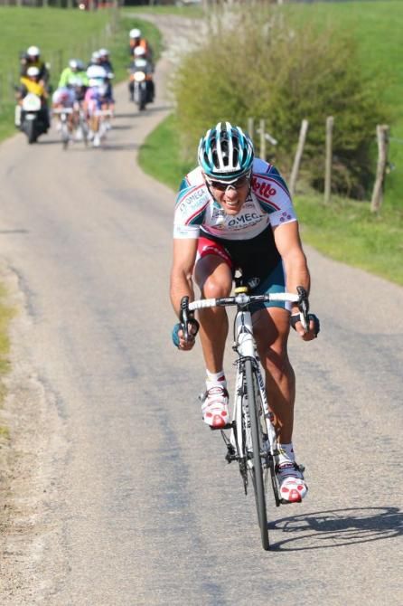 Philippe Gilbert on the attack in 2010.