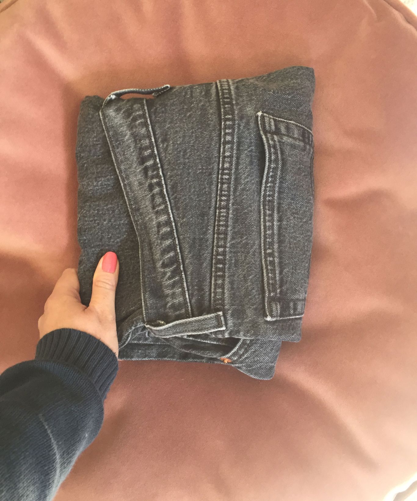 We tried The Folding Lady's method for folding jeans Real Homes