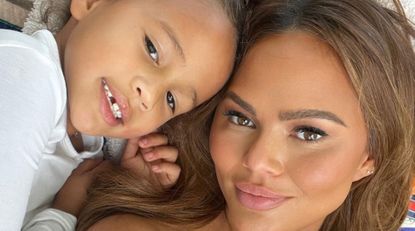 Chrissy Teigen Shares Emotional Moment With Her Daughter Luna at Abortion Rights Event