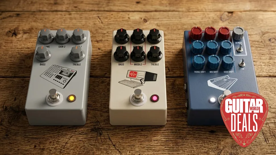 Every single JHS pedal has been given a Black Friday discount up to 25% at Sweetwater – and yes, it includes the Color Box, Morning Glory and Angry Charlie