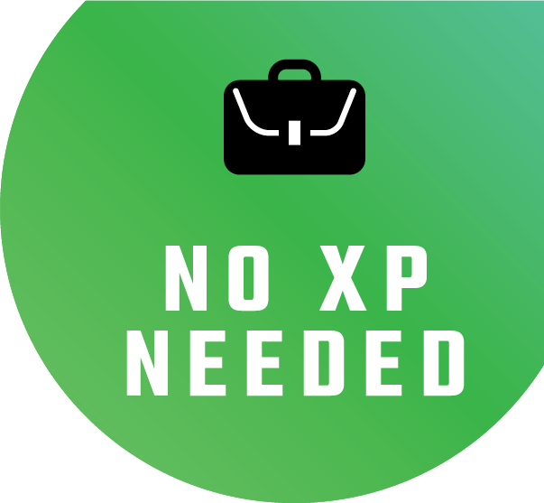 Logo reading "No XP Required"
