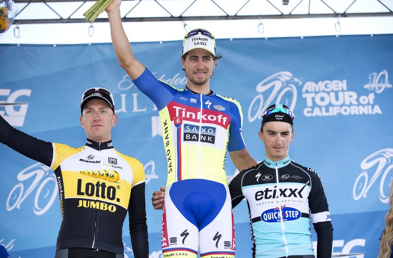 The top three from the stage
